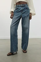LOOSE FIT HIGH RISE WIDE LEG Z1975 JEANS