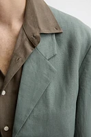 SUIT JACKET 100% LINEN