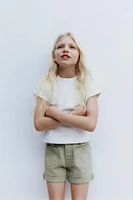 SHORT EN JEAN À CLOUS ÉTOILES