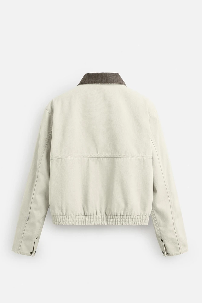 VESTE À IMPRIMÉ ÉCLABOUSSURES