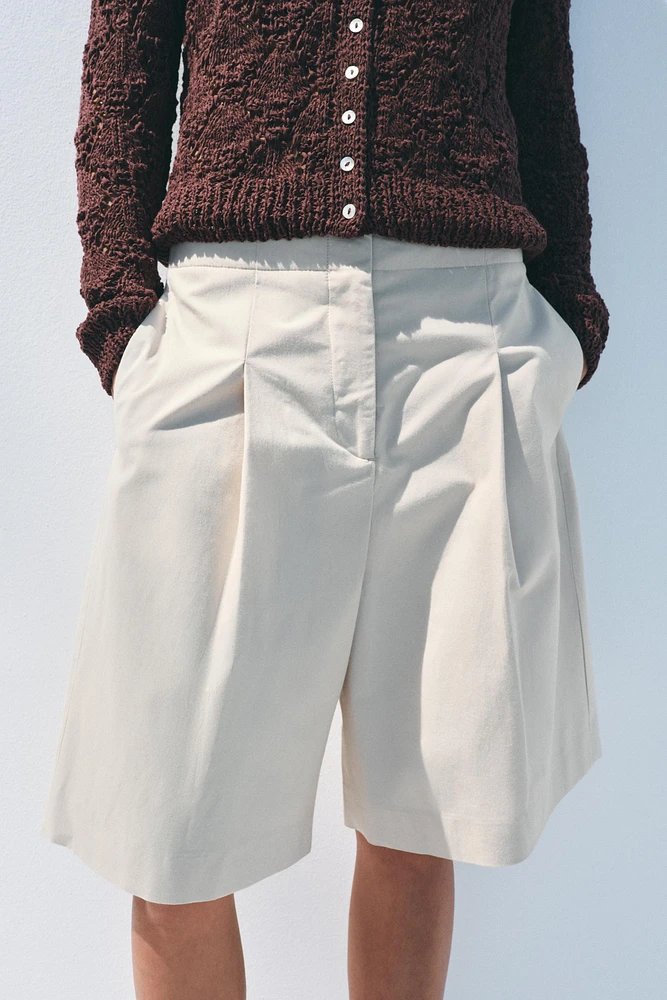 ZW COLLECTION PLEATED SHORTS