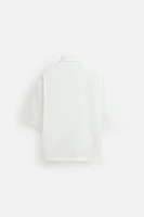 GEOMETRIC EMBROIDERED SHIRT