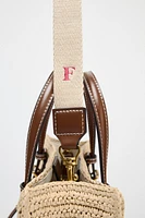 MINI SAC SHOPPER AVEC TOP TRESSÉ