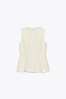 ZW COLLECTION PEPLUM TOP
