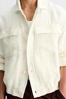 LIMITED EDITION 100% LINEN POCKET JACKET