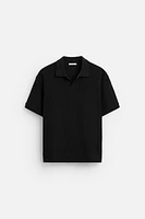 VERTICAL TEXTURED POLO