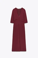 ROBE MI-LONGUE PLISSÉE ZW COLLECTION
