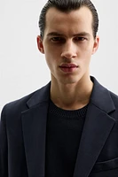 TEXTURED SUIT BLAZER