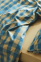 CHILDREN’S REVERSIBLE CHECK DUVET COVER