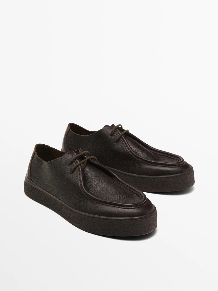 Soft leather shoes