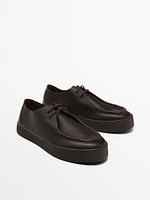 Soft leather shoes