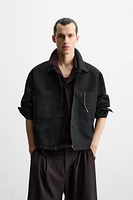COTTON - LINEN OVERSHIRT