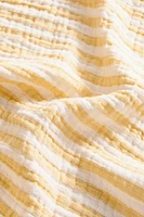 PLAID GAZE DE COTON RAYURES