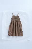 ZARA TIMELESS - EMBROIDERED STRAPPY DRESS
