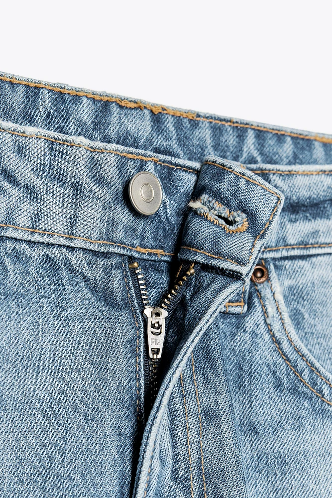 JEAN TRF DÉCHIRURES TAILLE NORMALE