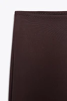 LONG POLYAMIDE SKIRT