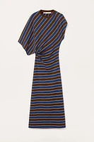 ROBE DRAPÉE RAYURES LIMITED EDITION