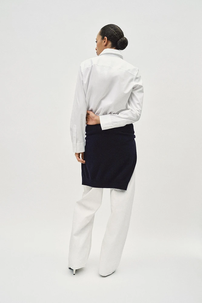 CHEMISE EN POPELINE COLLECTION ZW