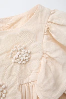 100% LINEN FLORAL DRESS