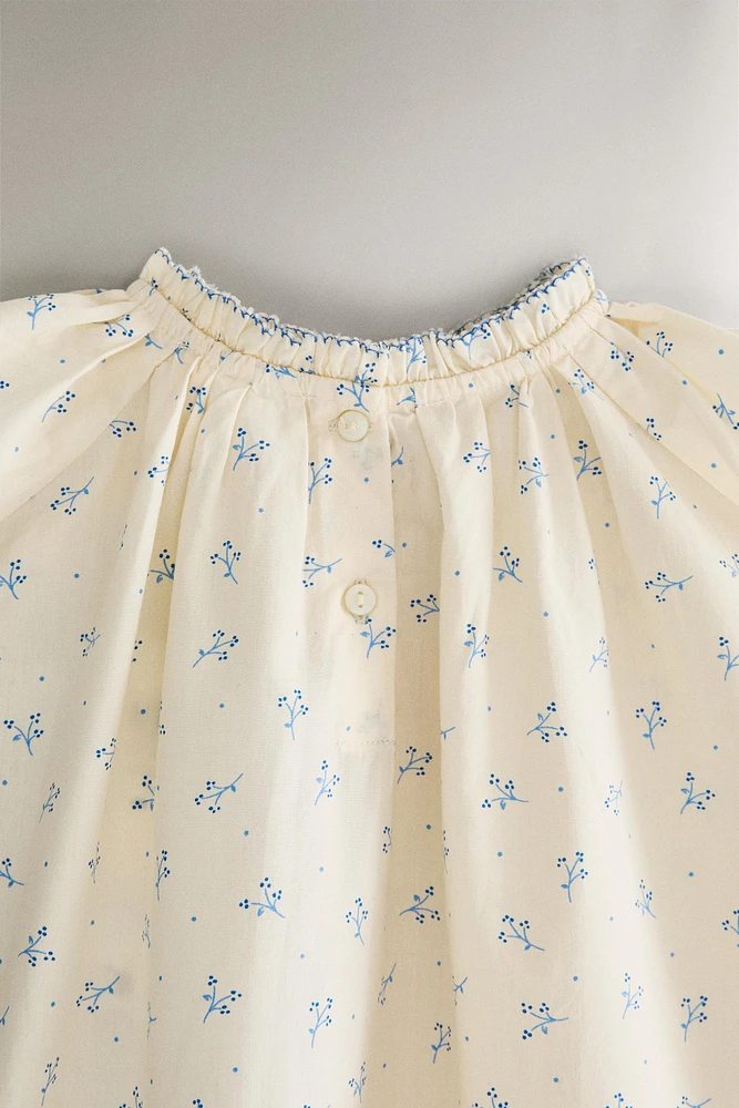 CHILDREN'S FLORAL DRESS