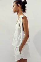 TOP À LACETS