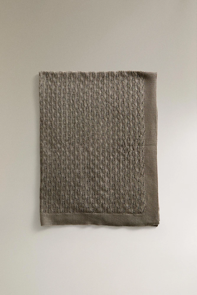 COUVERTURE ENFANT CHEVRONS
