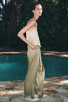 PANTALON FLUIDE TAILLE BASSE ZW COLLECTION