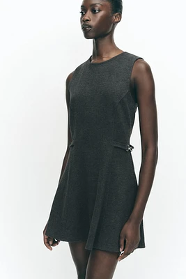 SOFT BUCKLE MINI DRESS