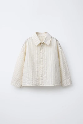 STRIPED PRINT SHIRT