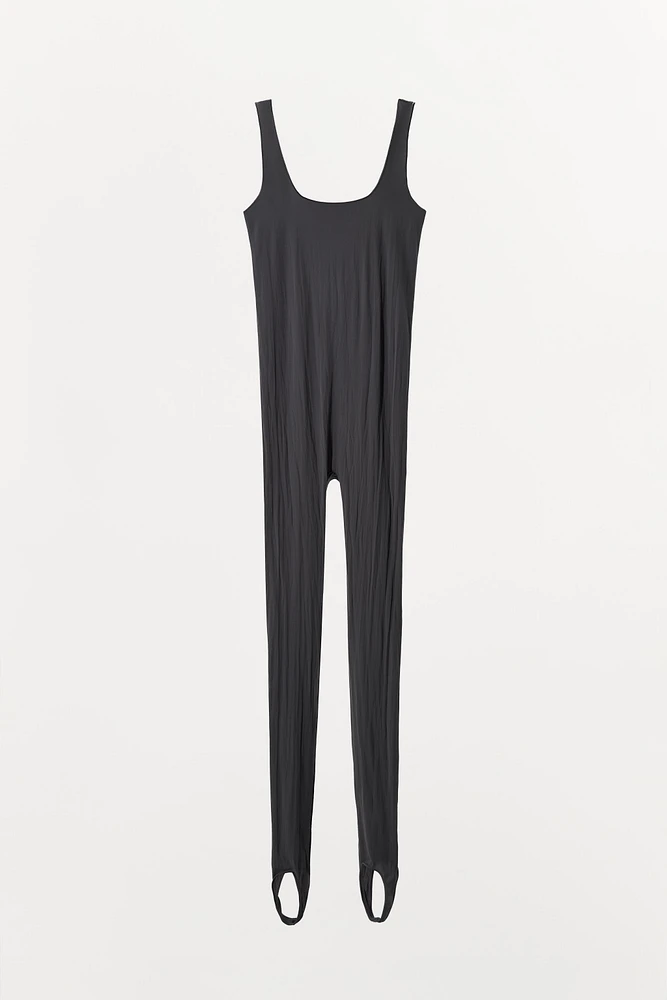 LONG POLYAMIDE JUMPSUIT