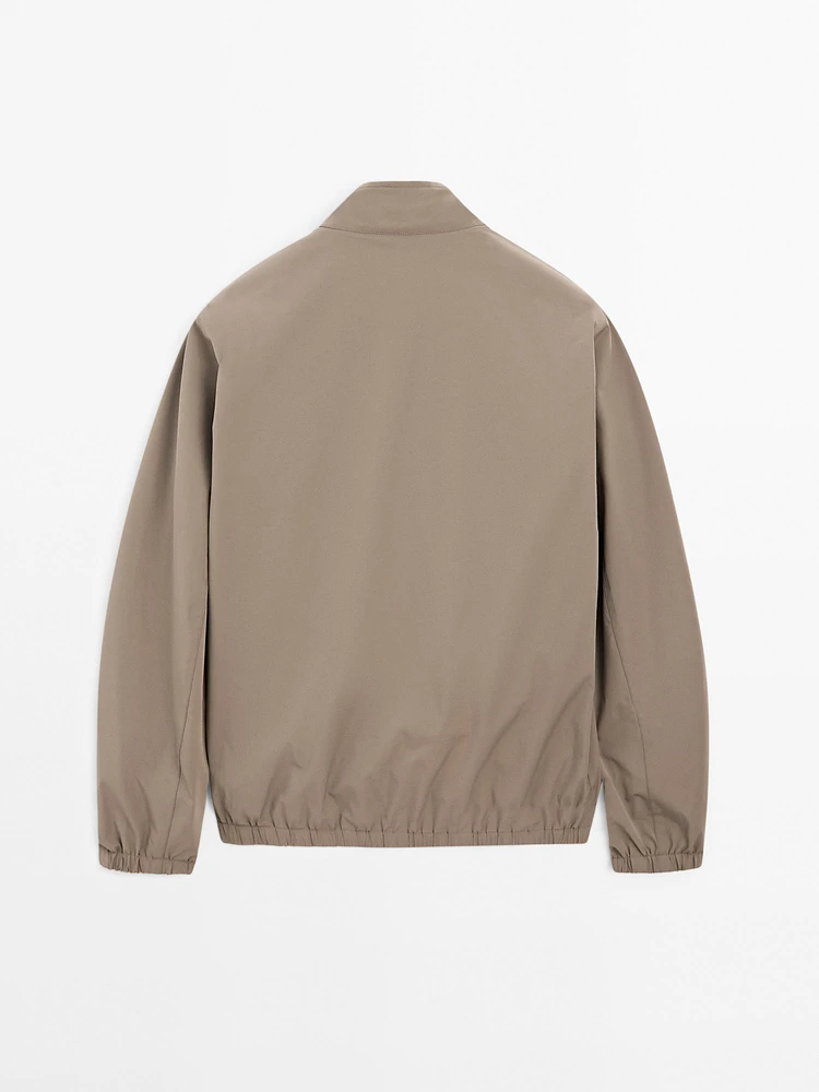 Reversible bi-stretch jacket