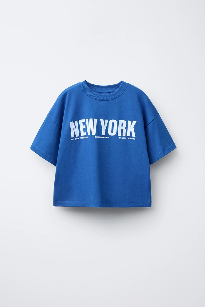 TEXT PRINT T-SHIRT
