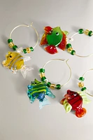 FISH MARKERS FOR GLASSES (SET OF 6)