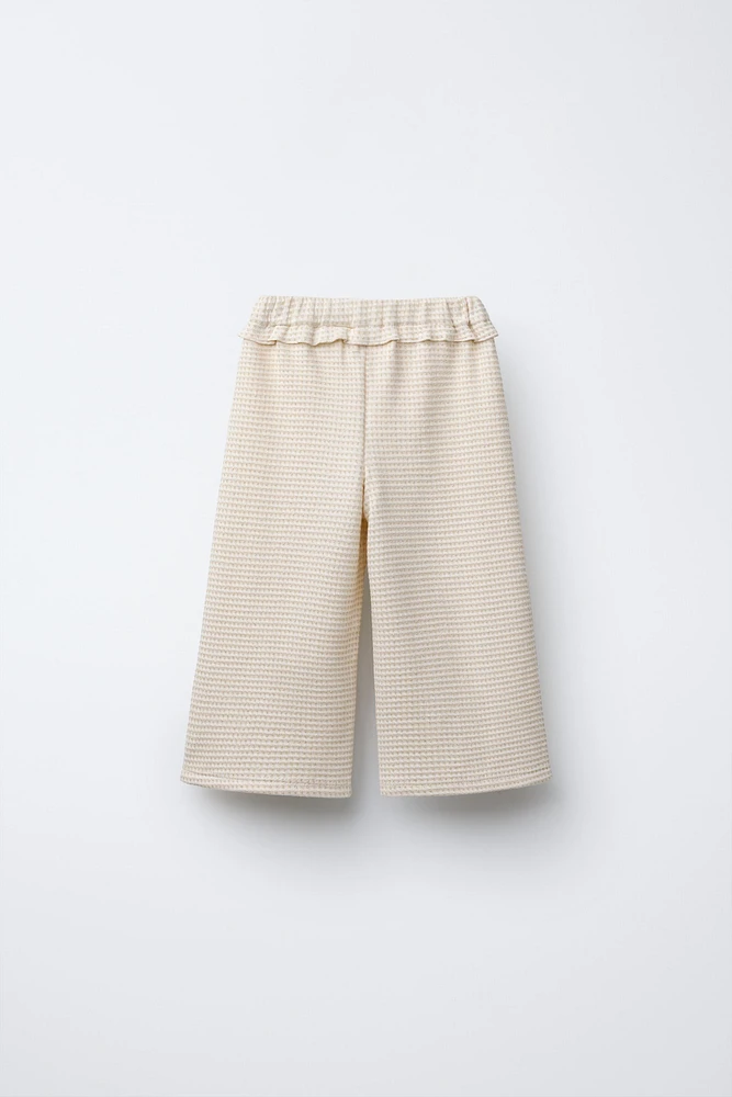 TEXTURED CULOTTES