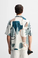 ABSTRACT PRINT SHIRT