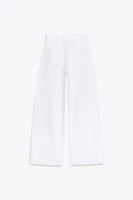 Z1975 MID RISE WIDE LEG PLEATED JEANS