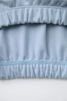 SWEAT À PANNEAUX AVEC INSCRIPTION