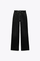 FULL LENGTH TRF HIGH RISE WIDE LEG JEANS