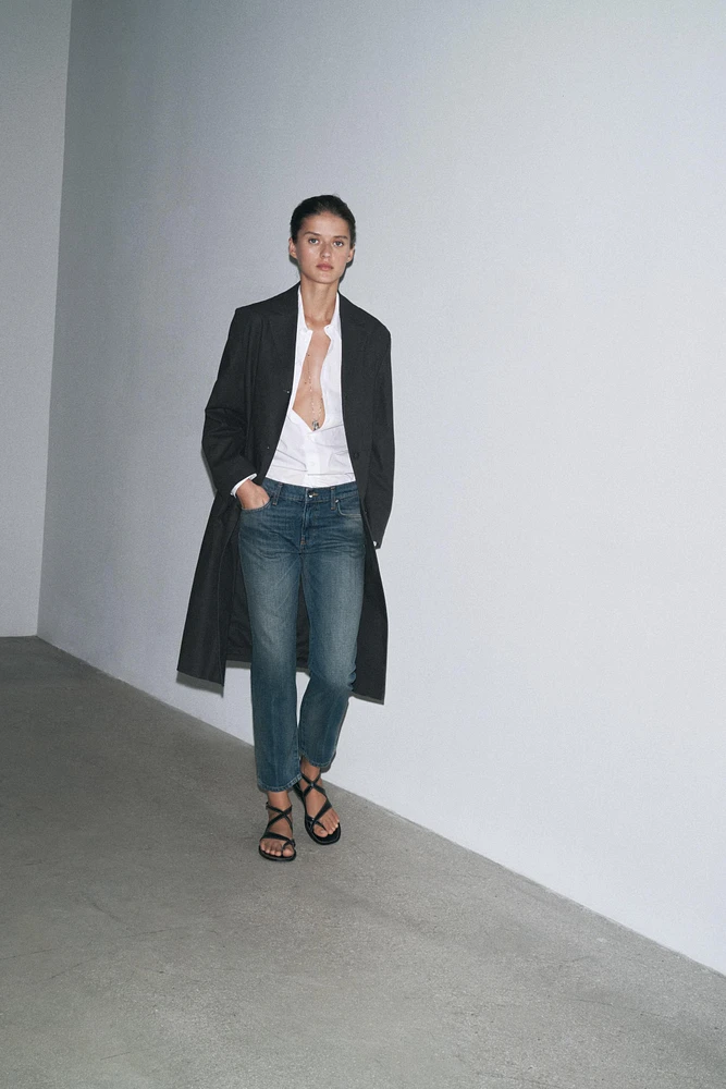 JEAN ZW COLLECTION DROIT TAILLE BASSE 7/8