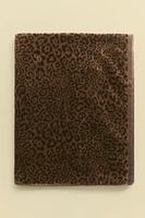 ANIMAL PRINT VELOUR BEACH TOWEL