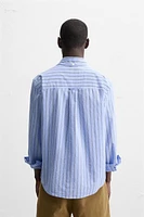 STRIPED RELAXED FIT SHIRT