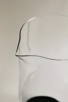 CONTRAST BOROSILICATE GLASS PITCHER