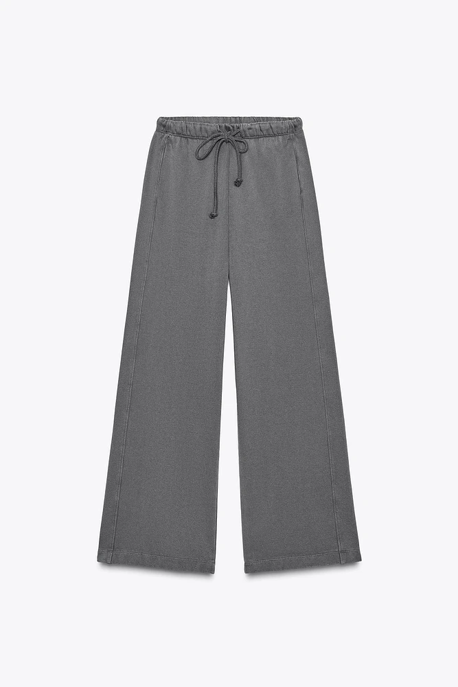 STRAIGHT LEG SWEATPANTS