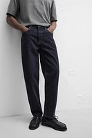BRUSHED STRAIGHT FIT JEANS