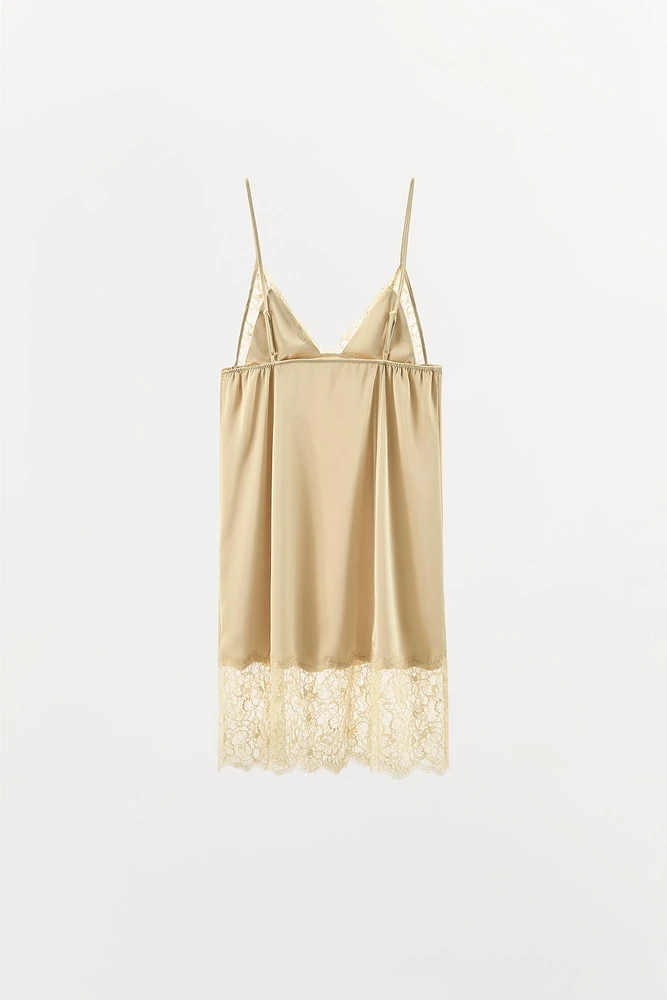 COMBINATION SLIP DRESS