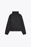VESTE PIQUÉ ZIP