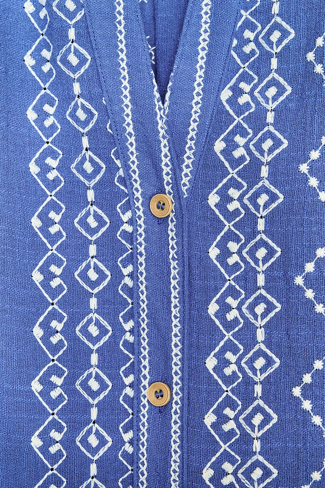 CHEMISE BRODÉE