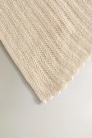CHILDREN’S ZIG ZAG KNIT BLANKET
