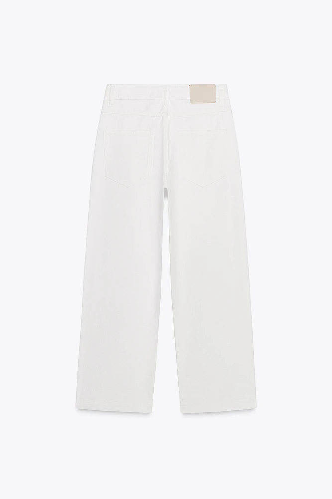 ZW COLLECTION CROPPED CHINO PANTS