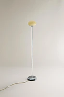 LAMPE DE SOL VERRE ET MÉTAL